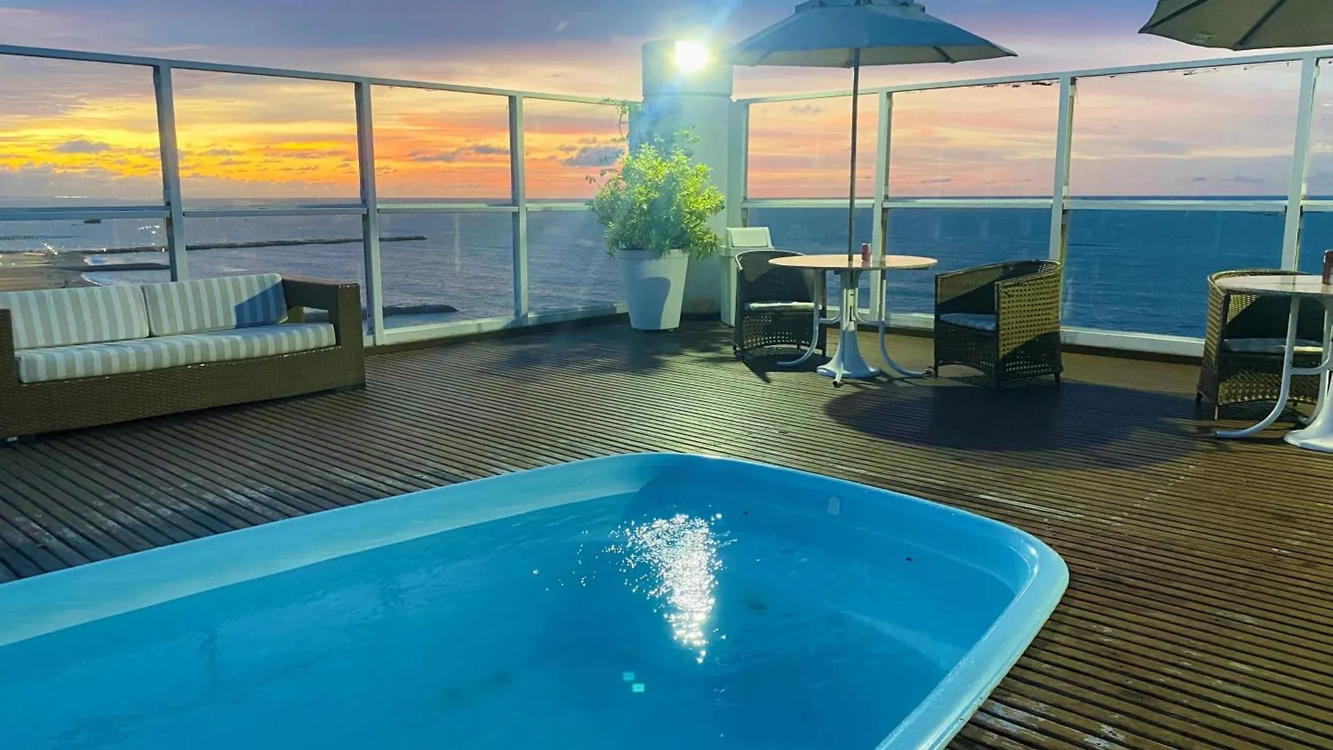 Hotel Na Beira Mar De Fortaleza - Vista Mar